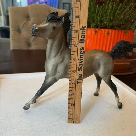 Vintage 1980s Breyer Smoky the Cow Plastic Horse - Picture 10 of 10